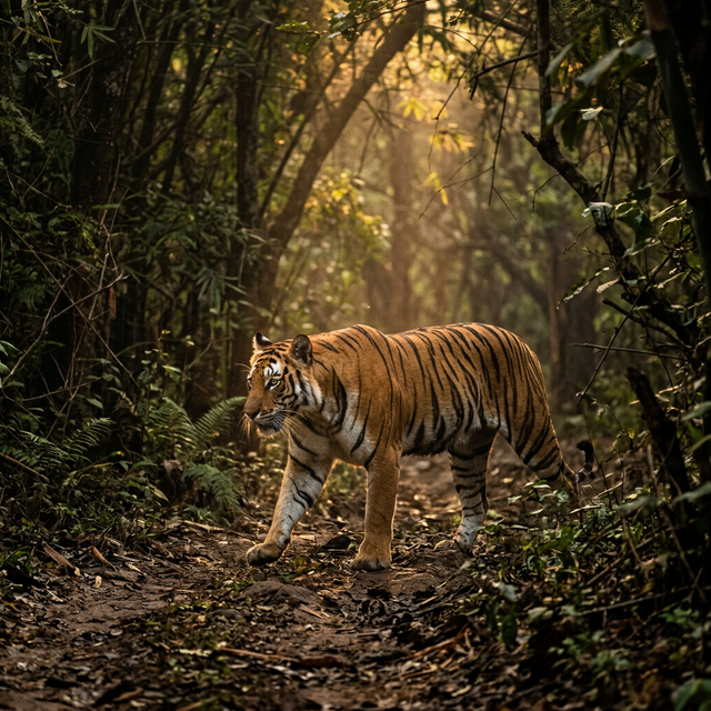 Tiger at Tadoba